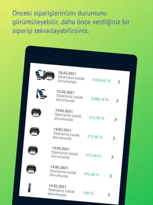 BizimSiparis android App screenshot 2